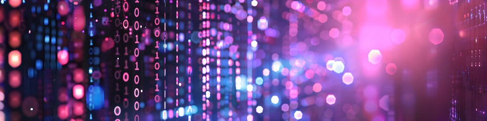 Bokeh pink background 