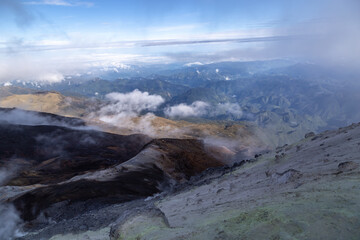 Cumbal volcano in Colombia