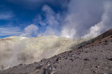 Cumbal volcano in Colombia