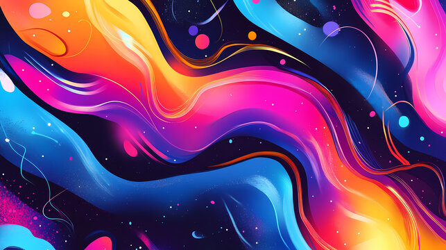 Abstract background for wordl compliment day. Joyful. Illustration