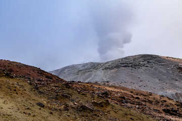 Cumbal volcano in Colombia