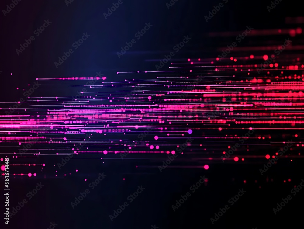 Poster data connection speed lines technology abstract background