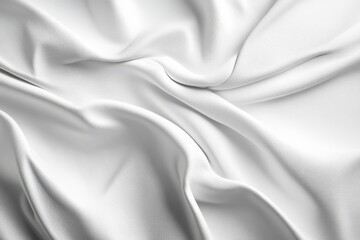 Obraz premium Gentle waves across white leather texture