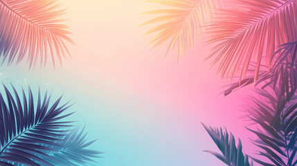 Beautiful summer gradient background. Gradient. Illustration