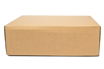 cardboard box, used for packaging and delivery logistics. It illustrates packaging solutions for safe transportation.