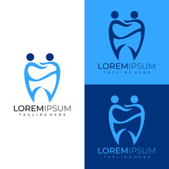 dental family modern logo