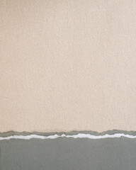 abstract paper landscape in pastel earth tones - collection of handmade textured art papers