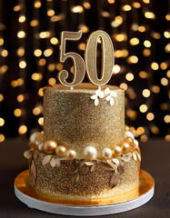 50th birthday cake 