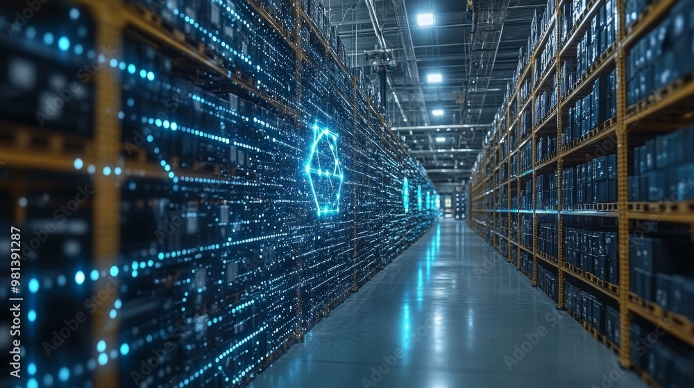 Poster machine learning algorithms powering automated inventory management in a modern warehouse