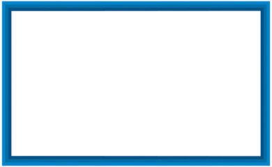 Blue frame, blue frame for text, blue frame isolated, blue, frame png, for your text, for your design, for your social media, for your image, frame on white, banner, template, border, lines