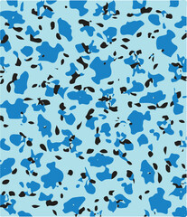 Flowers seamless pattern. vector illustration. Abstract flowers, floral vector with leaves