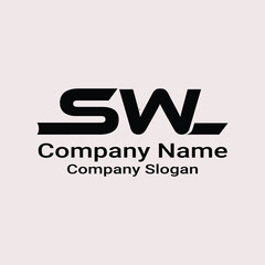 New and unique typography logo design 