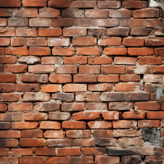 Obraz premium Brick Wall Textures Digital Paper Background 