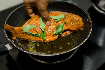 Spicy Fish Fry Sizzling