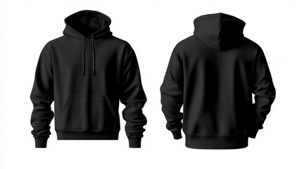 Customizable Hoodie Mockup for Design Presentation