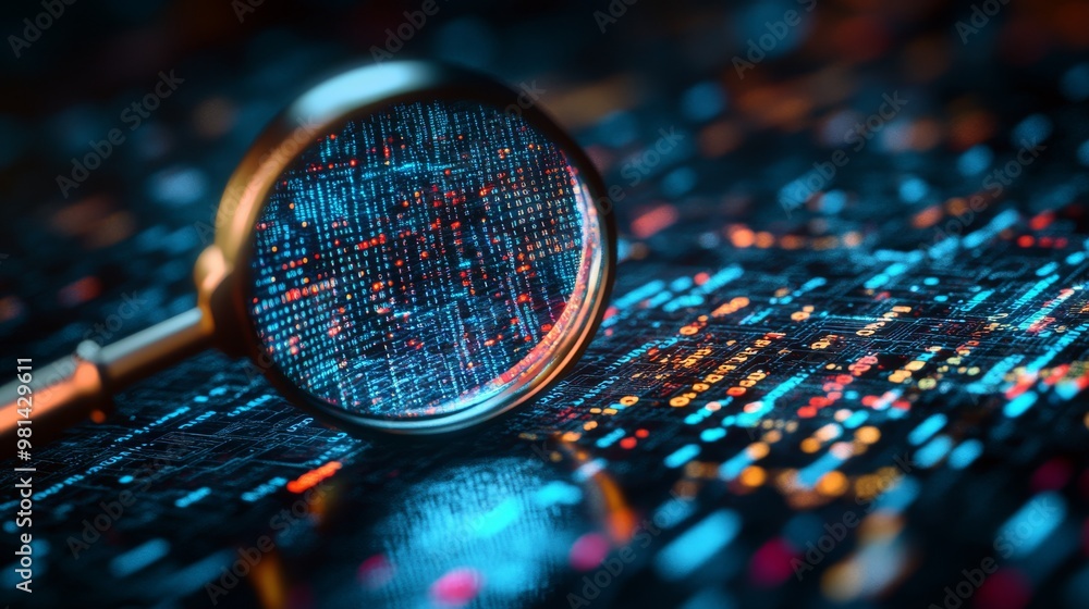 Poster delving into advanced algorithms, elaborate digital patterns, and innovative techniques can greatly 
