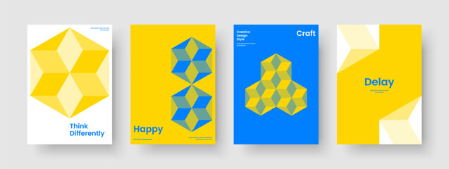 Fototapeta premium Creative Business Presentation Layout. Abstract Poster Design. Geometric Brochure Template. Flyer. Background. Report. Banner. Book Cover. Magazine. Brand Identity. Newsletter. Pamphlet. Catalog