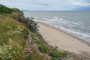 Sandstrand an der mecklenburgischen Ostseeküste