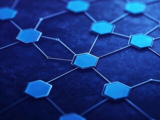 A digital flowchart turning into an organized network, symbolizing business process integration and management