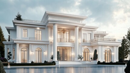 Fototapeta premium Modern Luxury Villa