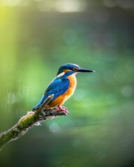 Zimorodek to jeden z najpiękniejszych ptaków na świecie