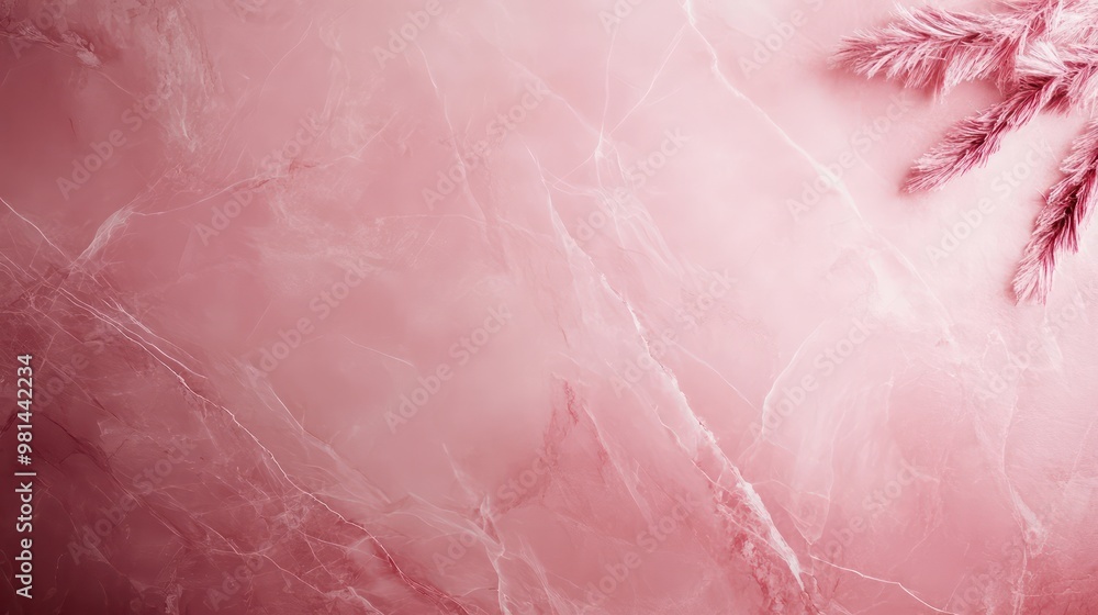 Poster a pink background with a white and pink flower in the center. the flower is surrounded by a pink and
