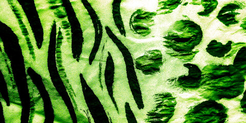 Pastel Leopard Pattern Illustration. Pale Safari