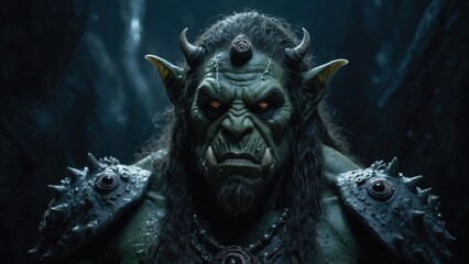 a green fantasy dragon with a fantasy face