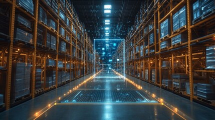 AI technology transforming warehouse safety and efficiency through innovative systems