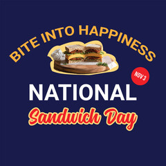 sandwich day new and unique design