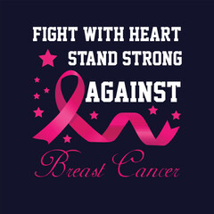 breast cancer awareness design for women and all
