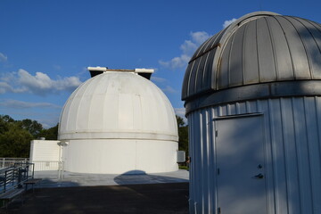 Observatory Domes at Brazos Bend State Park, Texas