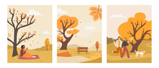 autumn illustrations Export