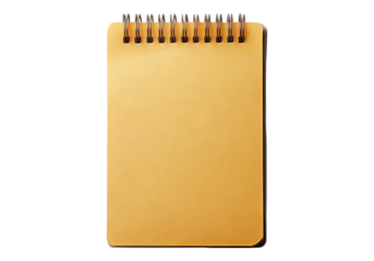 Notepad. Transparent background, Isolated PNG.