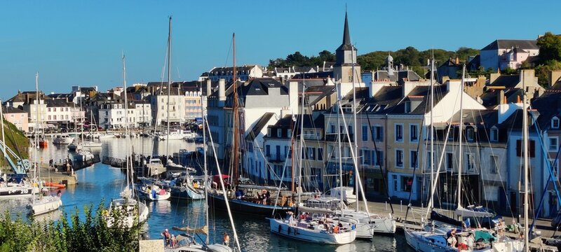 Port &agrave; flot du Palais, Belle-&Icirc;le-En-Mer, Bretagne, France