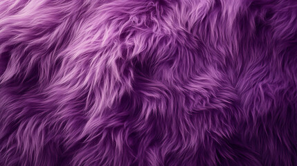 Fototapeta premium Purple fluffy fur texture background. Fur Texture. Illustration