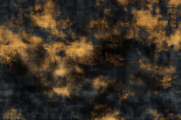 Obraz premium The artwork displays a rich abstract texture showcasing dark colors intertwined with shades of brown and gold, exuding depth and contrast