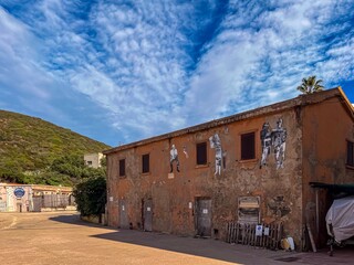 Old silver mine in Sardinia 