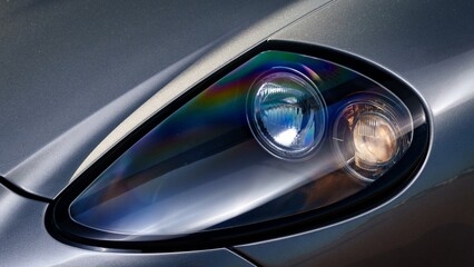 Drivers side headlight