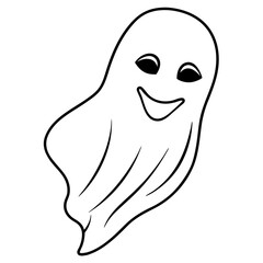 Ghostly Mask Ethereal Transparent Vector Design