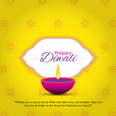 Happy Diwali post featuring wishes, suitable for social media: "Happy Diwali Wishes: Joyful Diwali Greetings: Share the Light and Love!"