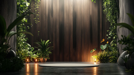 design a beautifully looking wall for a youtube video