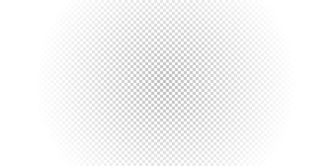 White gradient backdrop on transparency grid. Abstract vector background. Graphic element suitable for design or digital art.