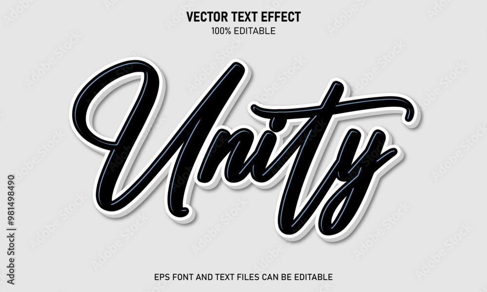 Fototapete unity 3d editable text effect