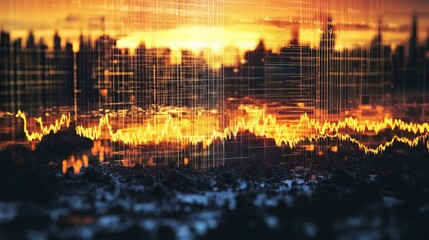 An earthquake is the result of a sudden release of energy in the Earth's crust that creates seismic waves. A seismogram is a graph of the seismic waves produced by an earthquake