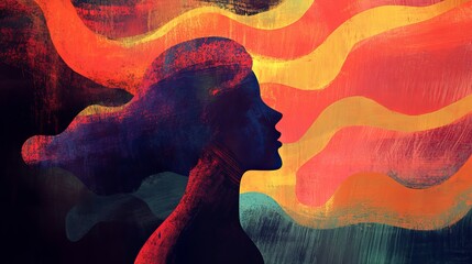 Unveiling the Depths: A Visual Exploration of Inner Voice, Emotional Resonance, and Mental States