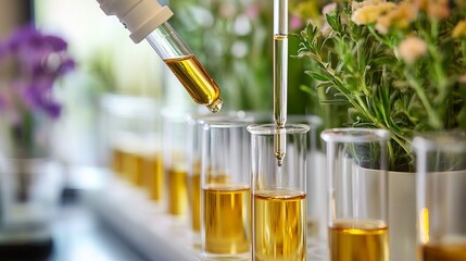 Harnessing nature's power, scientists meticulously extract organic compounds using advanced scientific techniques. These extracts hold the key to alternative medicine and beauty products
