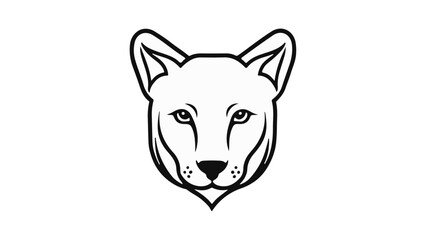 portrait of a dog/cat/animal in vector