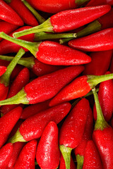 red chili peppers hot food