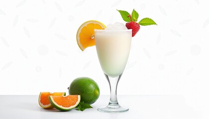 Fototapeta premium Isolated Close-Up of a Refreshing Cold Beverage on a Transparent Background